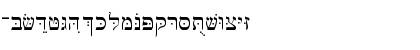 HebraicaII Regular Font HebraicaII Regular Font