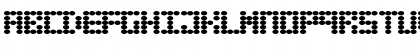 Dotmatrix Regular Font