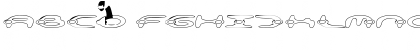 Name Plato Hollow Regular Font
