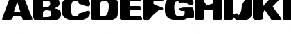 Widebristle Regular Font Widebristle Regular Font