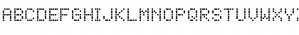 LED Dot-Matrix Regular Font