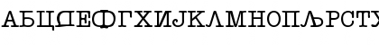 Memorandum Cirilica Regular Font