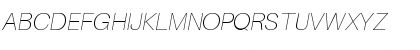 Aileron UltraLight Italic Font