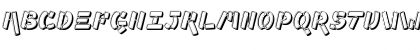Ampad 3D Regular Font