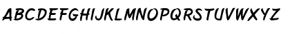 Belepotan Italic Font