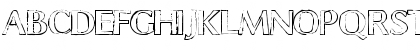 Chalk Line Outline Font Chalk Line Outline Font