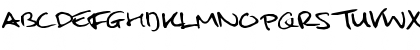Mulder's handwriting Regular Font Mulder's handwriting Regular Font