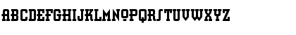 Retro Bold Condensed Plain Font Retro Bold Condensed Plain Font