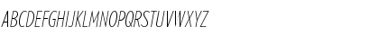 Verlag Compressed Extra Light Italic Font Verlag Compressed Extra Light Italic Font