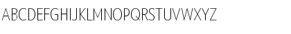 Verlag Condensed Extra Light Font