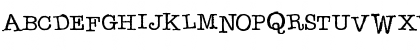 CK Typist Regular Font CK Typist Regular Font