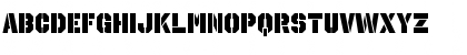 Octin Stencil Black Font Octin Stencil Black Font