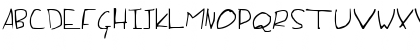 Of the Fleshlady Regular Font Of the Fleshlady Regular Font