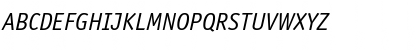 OfficinaSansBook Italic Font