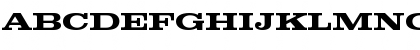 Clarendon Bold Expanded Regular Font