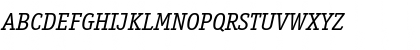 OfficinaSerifCTT Italic Font