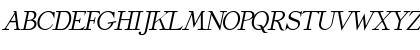 Olympus Bold Italic Font
