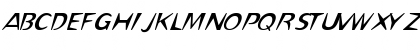 OmahaThin Italic Regular Font OmahaThin Italic Regular Font