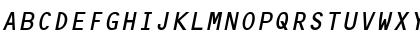 Optical B Italic Font