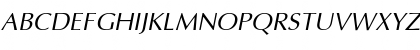 Optima Cyr Italic Font