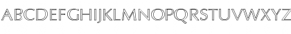 Optima Hollow Regular Font