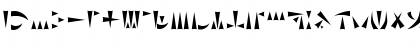 Ork Glyphs Normal Font
