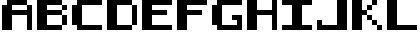 8-bit HUD Regular Font 8-bit HUD Regular Font