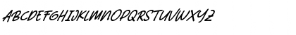 Abiyu Chan Italic Regular Font
