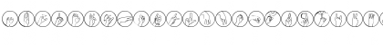 Alfabeto LSCH Regular Font