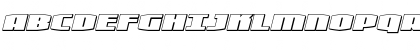 Alpha Century 3D Italic Regular Font Alpha Century 3D Italic Regular Font