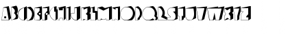 P22 Bagaglio 3D Regular Font