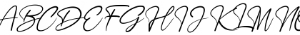 Ameyallinda Signatur Regular Font