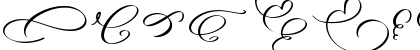 Angella Gardness Swash Regular Font