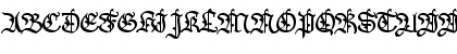 A Anggaran Dasar Regular Font