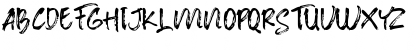 Anther Brush Regular Font Anther Brush Regular Font