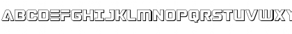Astro Armada 3D Regular Font