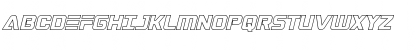 Astro Armada Outline Italic Regular Font Astro Armada Outline Italic Regular Font