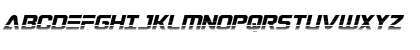 Astro Armada Twotone Italic Regular Font