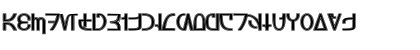 Aurebesh_Rodian Outline Font