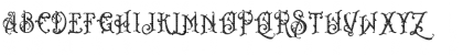 Bandits Striped Font