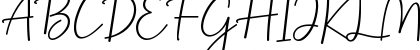 Benilla Calligraphy Regular Font Benilla Calligraphy Regular Font