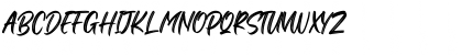 Black Bones Personal Use Regular Font