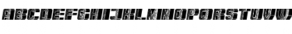 Blocchi Reverse Italic Font Blocchi Reverse Italic Font