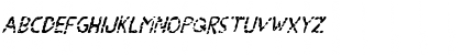 Blood Drenched Super-Italic Regular Font