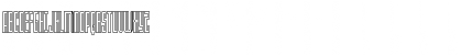Blue Cobra Outline Regular Font