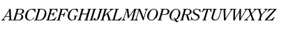 Clearface ITC BQ Italic Font