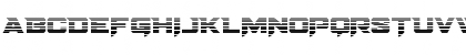 Bomber Escort Gradient Regular Font