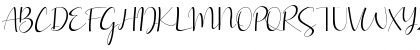 Brillia Calligraphy Regular Font Brillia Calligraphy Regular Font
