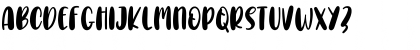 Choco Letter Regular Font Choco Letter Regular Font