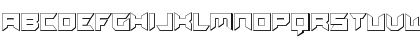 Dagger Dancer 3D Regular Font